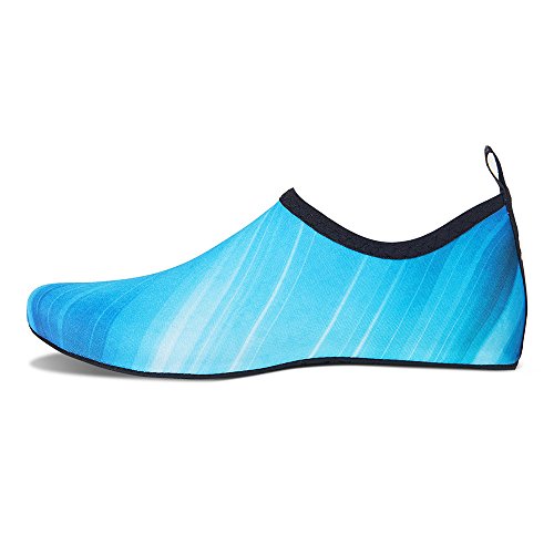 Blue Gradient Unisex Barefoot Beach Sand Socks