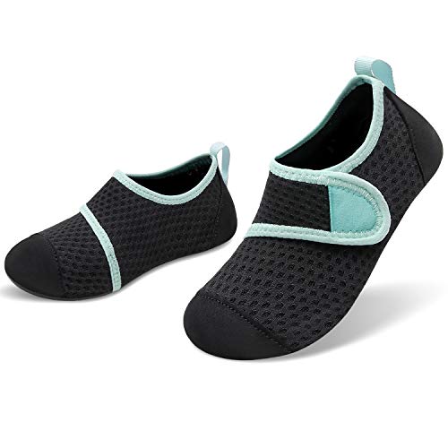 Black Light Blue Kids Water Barefoot Beach Socks