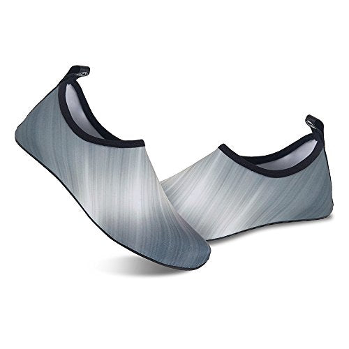 Gradient Gray Unisex Barefoot Beach Sand Socks