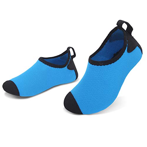 Blue Kids Water Barefoot Beach Socks