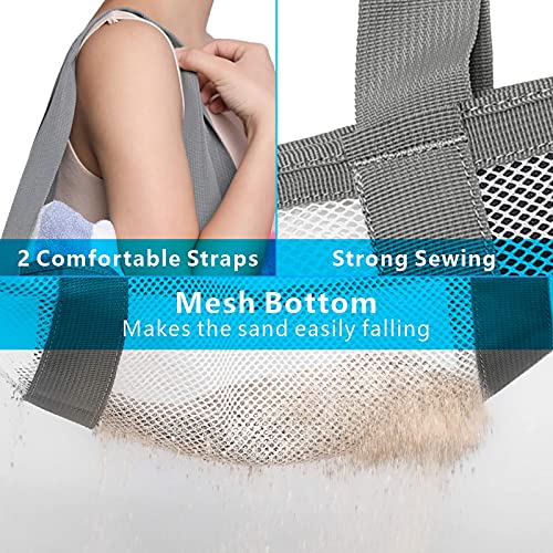 Foldable Mesh Beach Bag