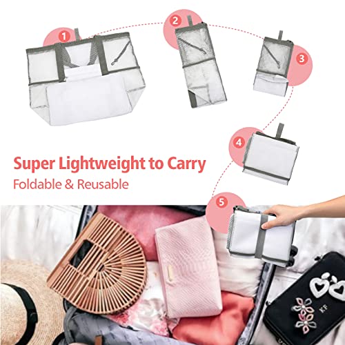 Foldable Mesh Beach Bag