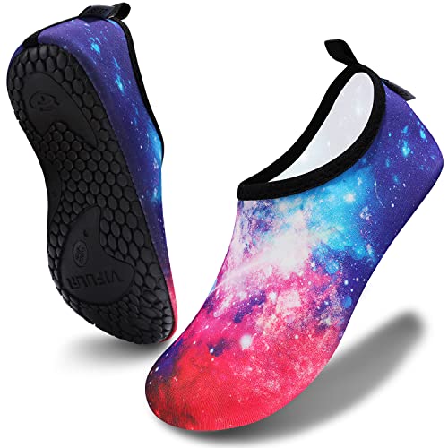 Starry Red Galaxy Unisex Water Sports Beach Sand Socks