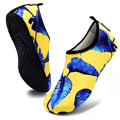 Blue Leaf Unisex Water Sports Beach Sand Socks