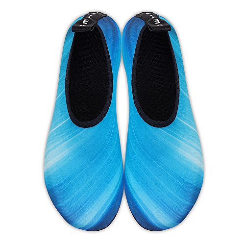 Blue Gradient Unisex Barefoot Beach Sand Socks