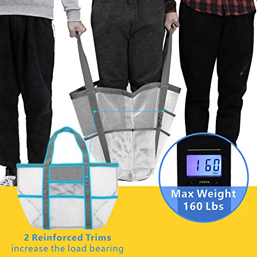 Foldable Mesh Beach Bag