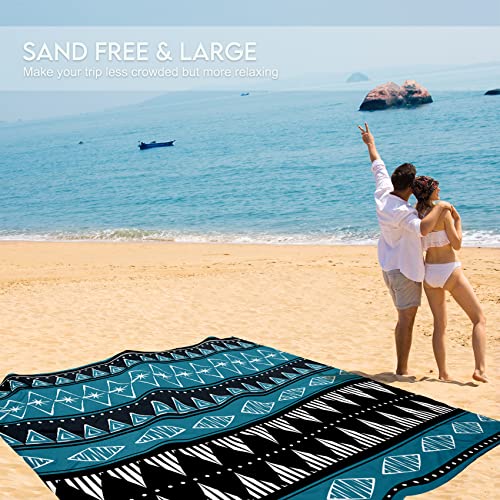 Boho Lightweight Waterproof Sandproof Beach Blanket