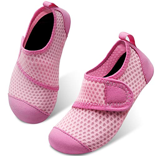 Pink Kids Water Barefoot Beach Socks