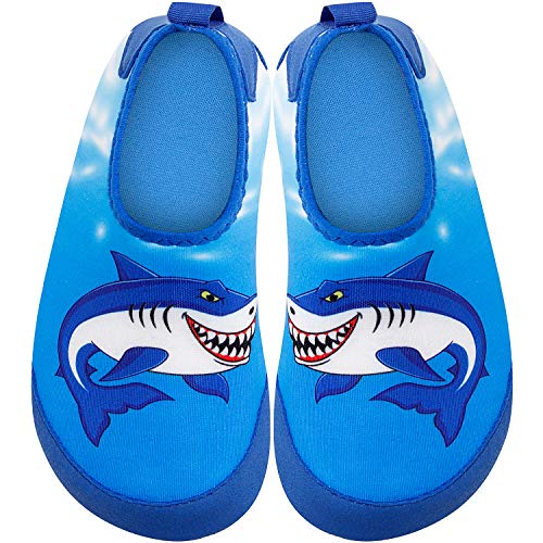 Blue Shark Kids Water Barefoot Beach Socks