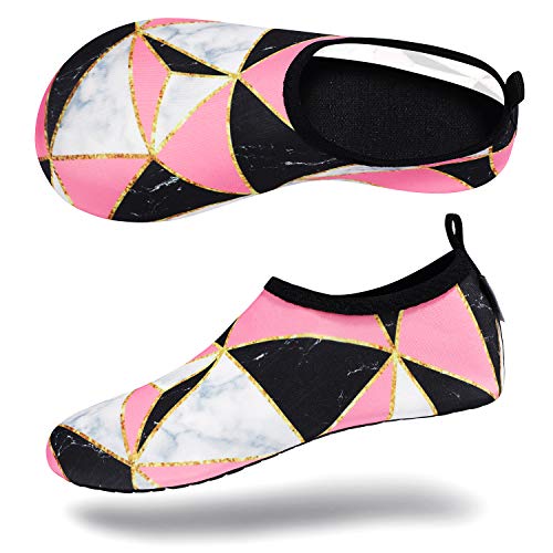 Marble Pink Splice Unisex Water Sports Beach Sand Socks