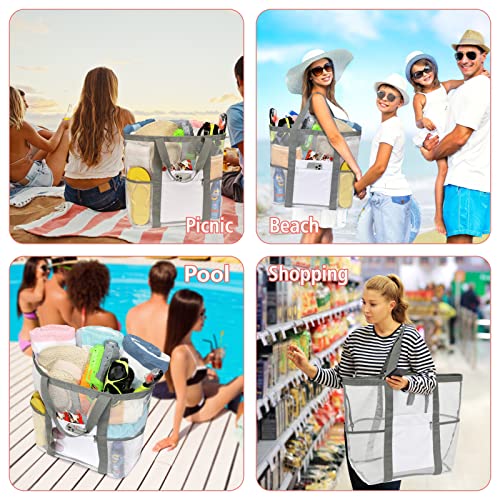 Foldable Mesh Beach Bag
