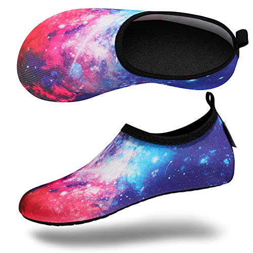 Starry Red Galaxy Unisex Water Sports Beach Sand Socks