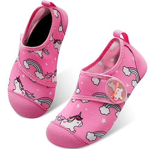 Unicorn Pink Kids Water Barefoot Beach Socks