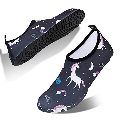 Rainbow Unicorn Unisex Barefoot Beach Sand Socks