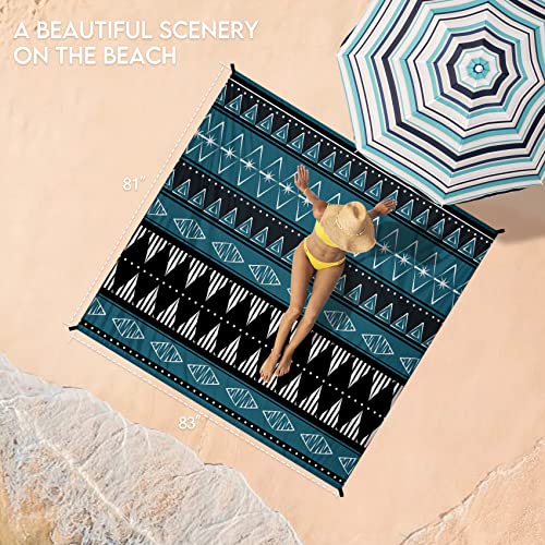 Boho Lightweight Waterproof Sandproof Beach Blanket