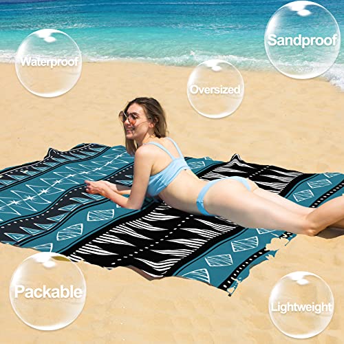 Boho Lightweight Waterproof Sandproof Beach Blanket