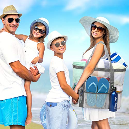 Foldable Mesh Beach Bag