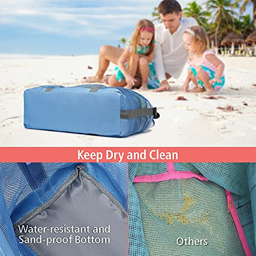Foldable Mesh Beach Bag