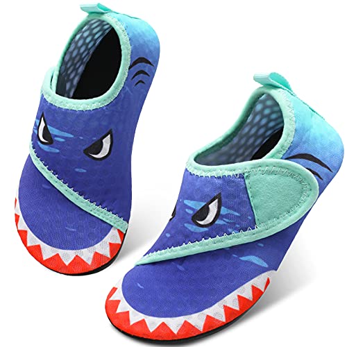 Blue Shark Kids Water Barefoot Beach Socks