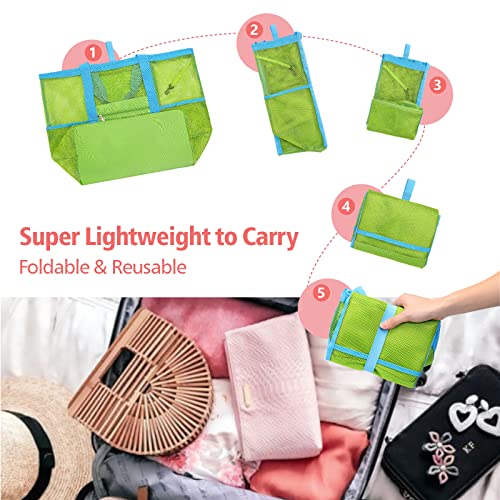 Foldable Mesh Beach Bag