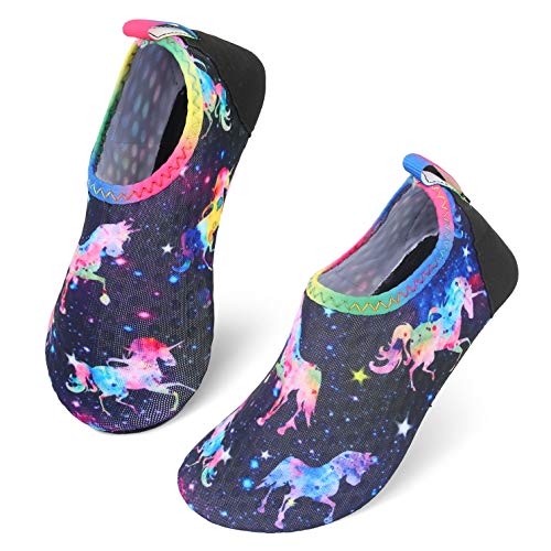 Space Unicorn Kids Water Barefoot Beach Socks