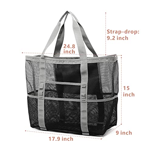 Foldable Mesh Beach Bag