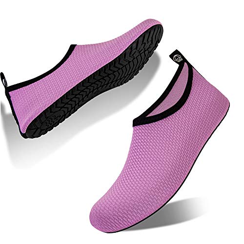 Purple Unisex Barefoot Beach Sand Socks