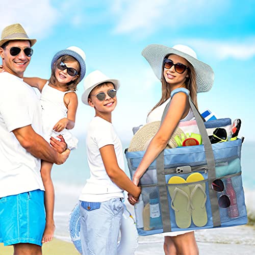 Foldable Mesh Beach Bag