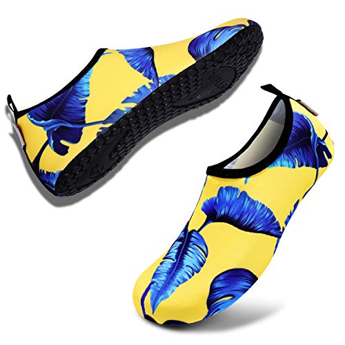 Blue Leaf Unisex Water Sports Beach Sand Socks