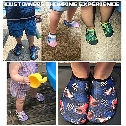 Unicorn Red Kids Water Barefoot Beach Socks