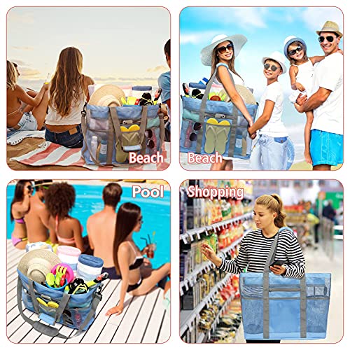 Foldable Mesh Beach Bag
